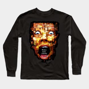 Scary Ghosts // 13 ghosts Long Sleeve T-Shirt